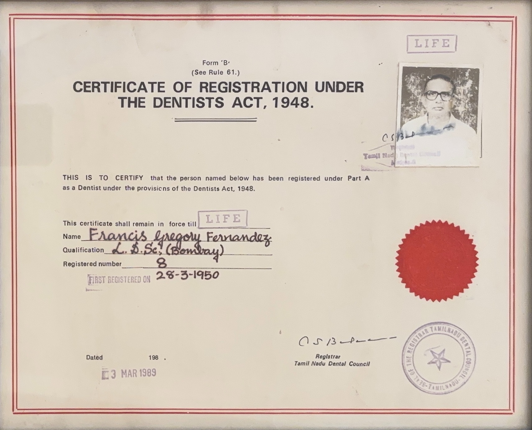 Frank registration